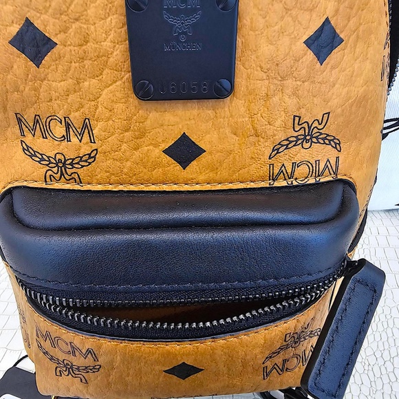 New Authentic MCM STARK Mini CROSSBODY IN VISETOS MMR CAVE01 CO001 - Picture 13 of 16